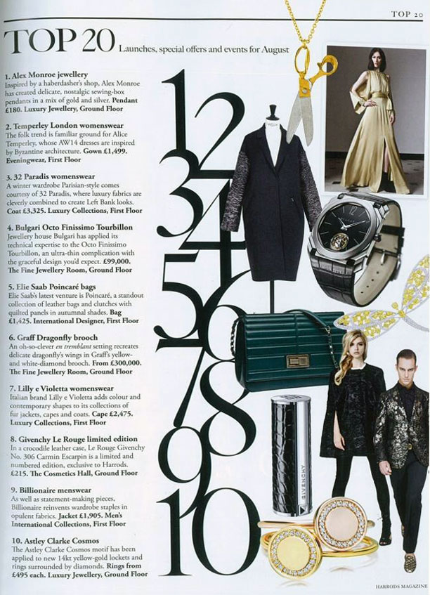 Harrods Août 2014